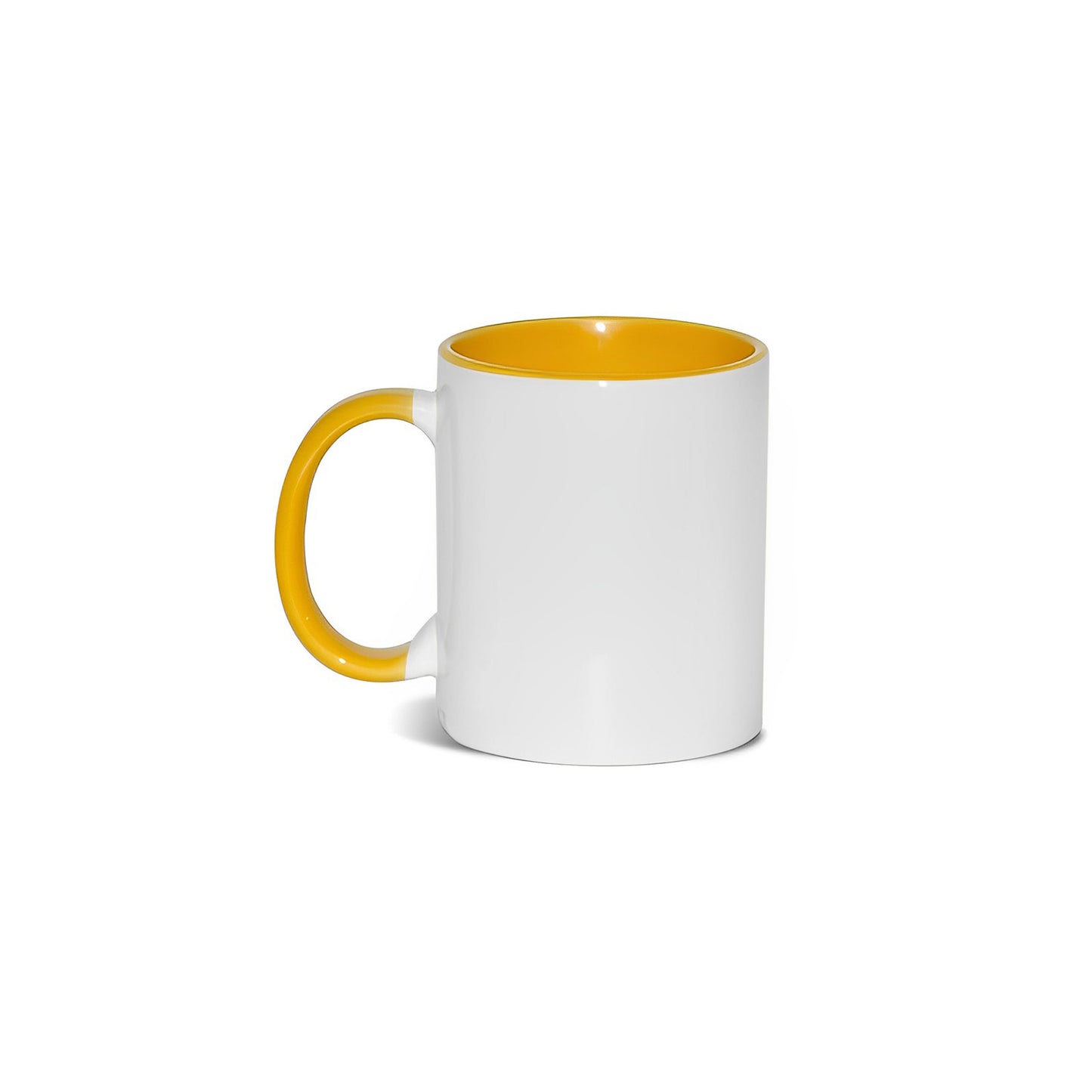 Taza con Interior y Asa de Color