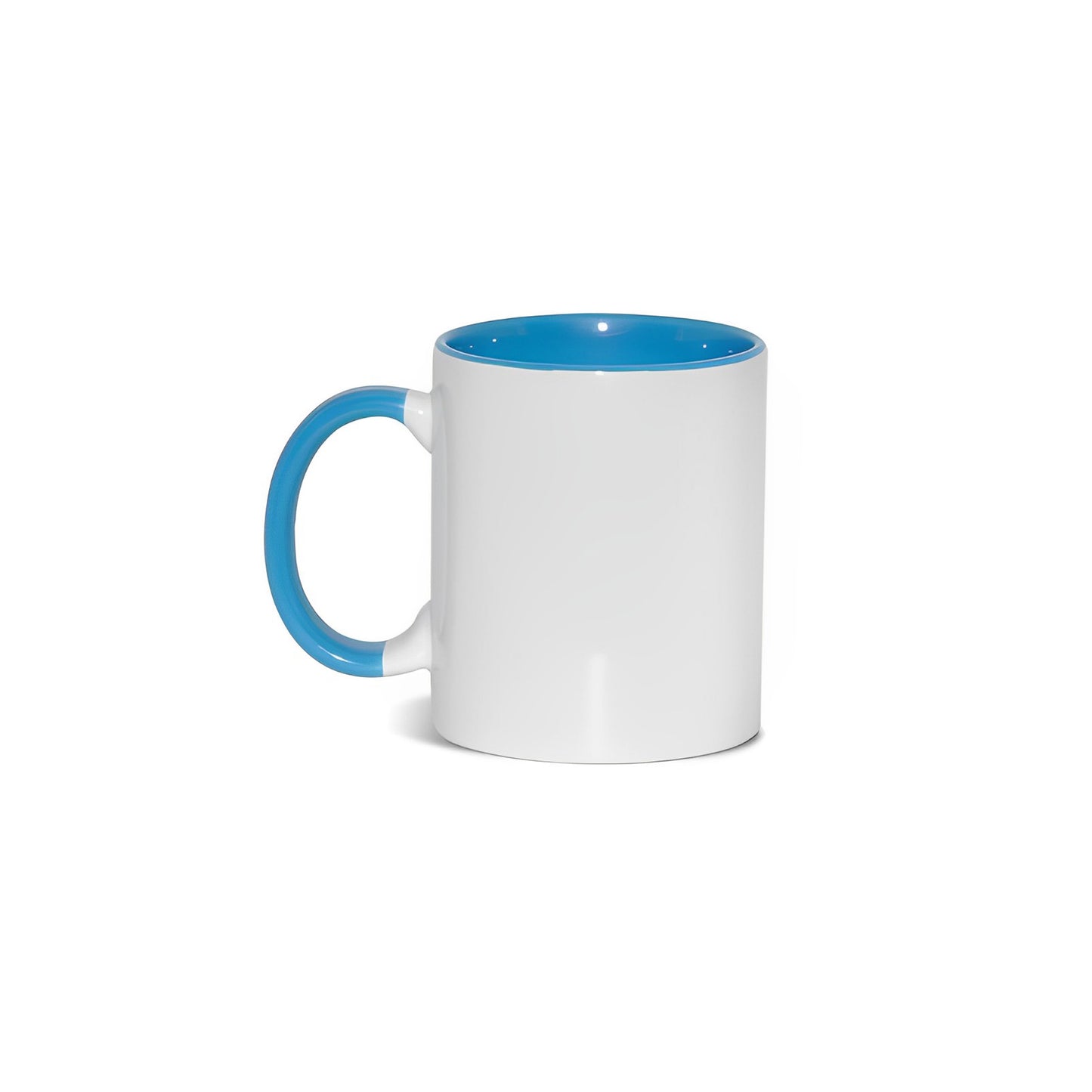 Taza con Interior y Asa de Color