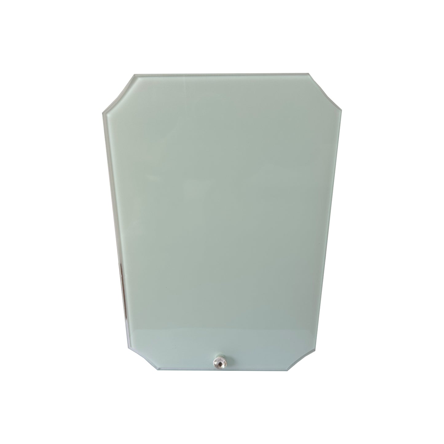 Marco de vidrio Rectangular con Bordes Recortados