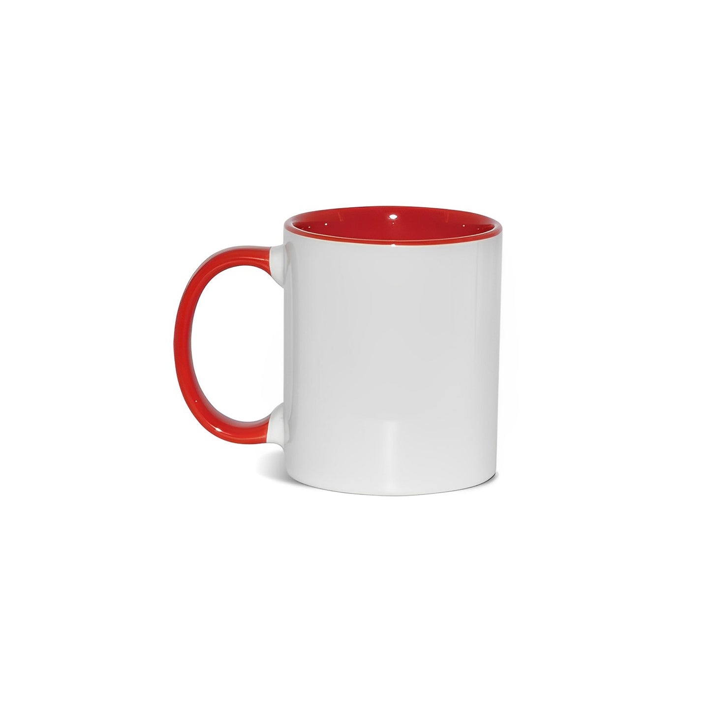 Taza con Interior y Asa de Color