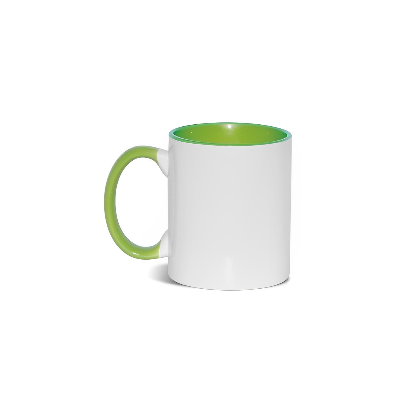 Taza con Interior y Asa de Color