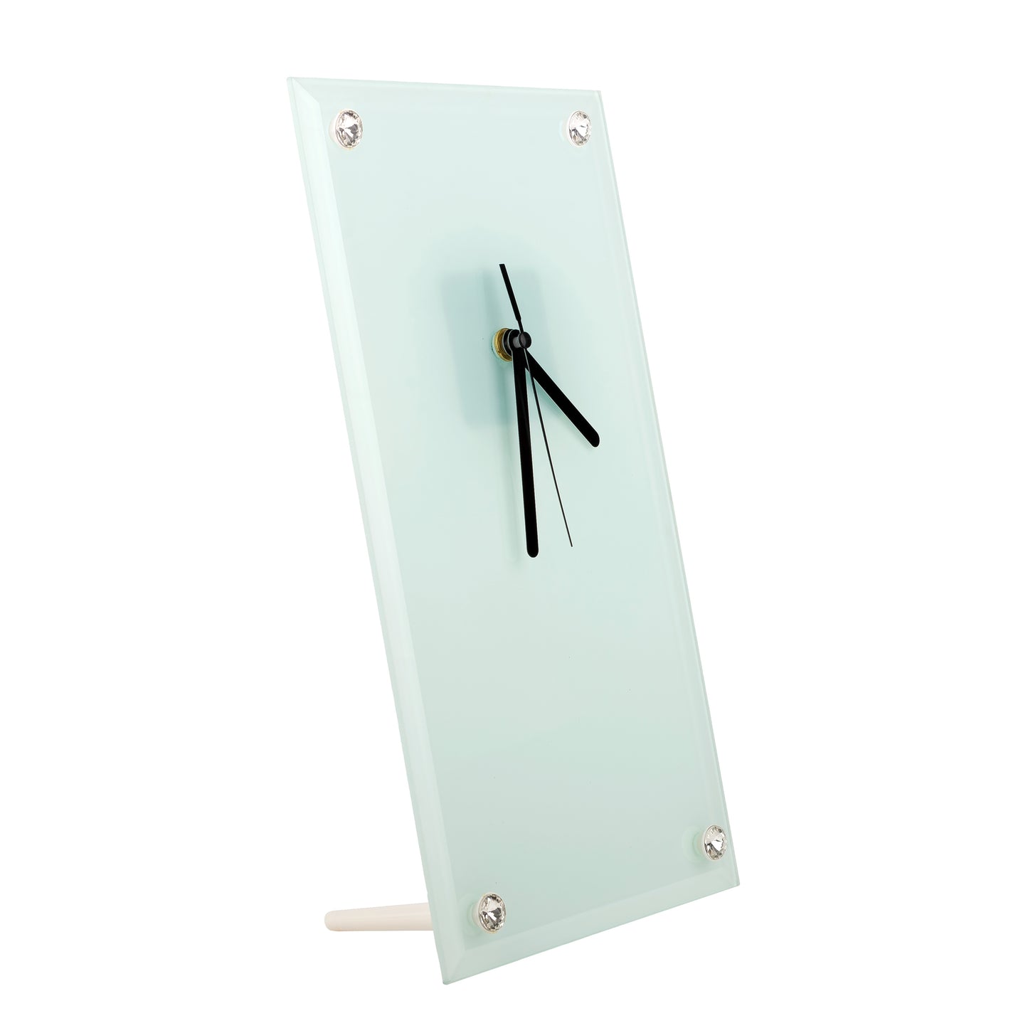 Reloj de Vidrio Rectangular