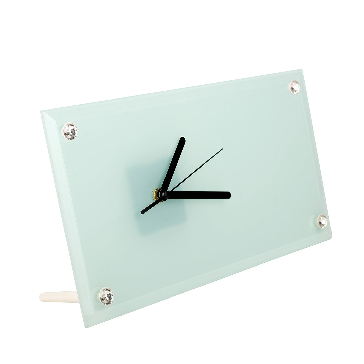 Reloj de Vidrio Rectangular