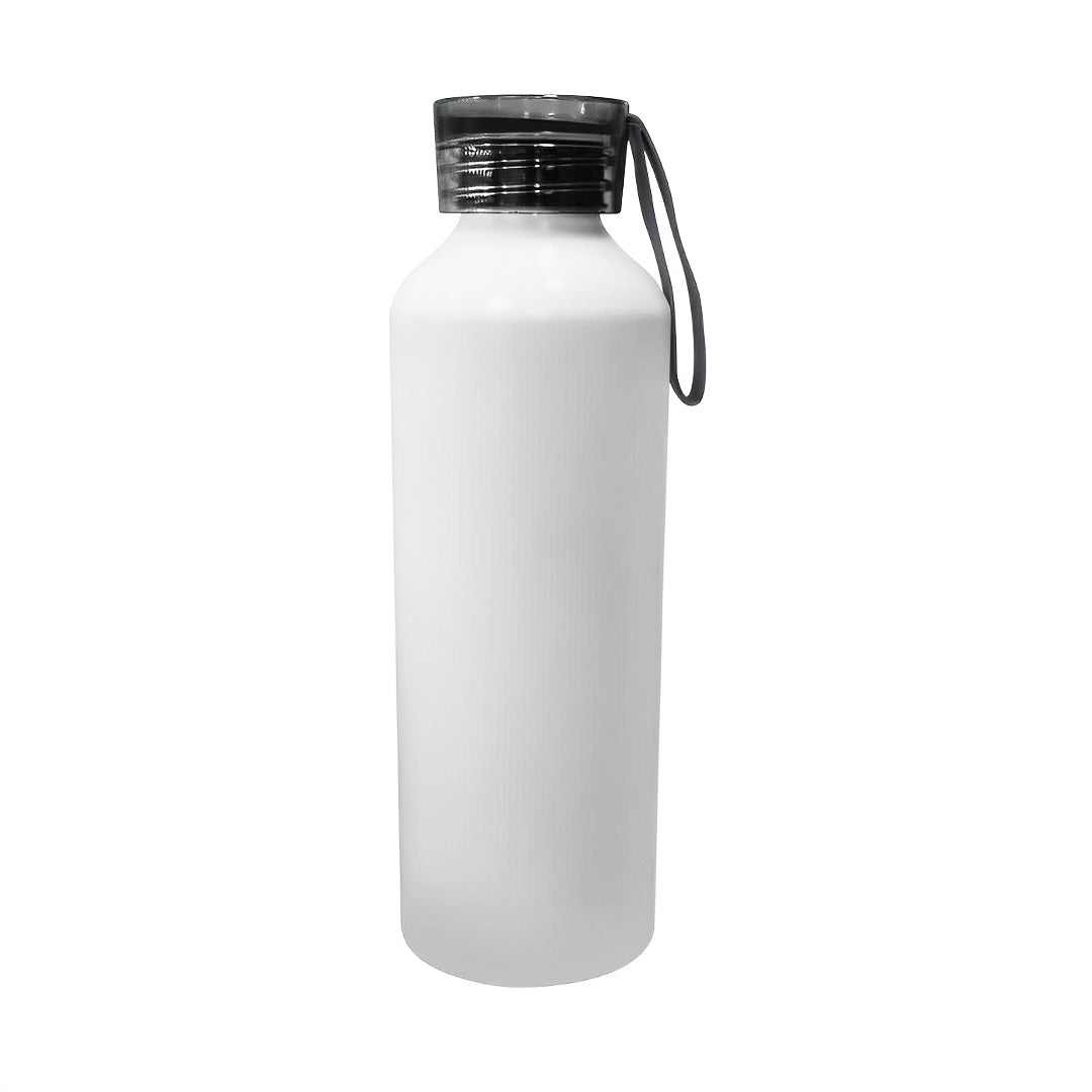 Botella de Aluminio con Tapa de Color