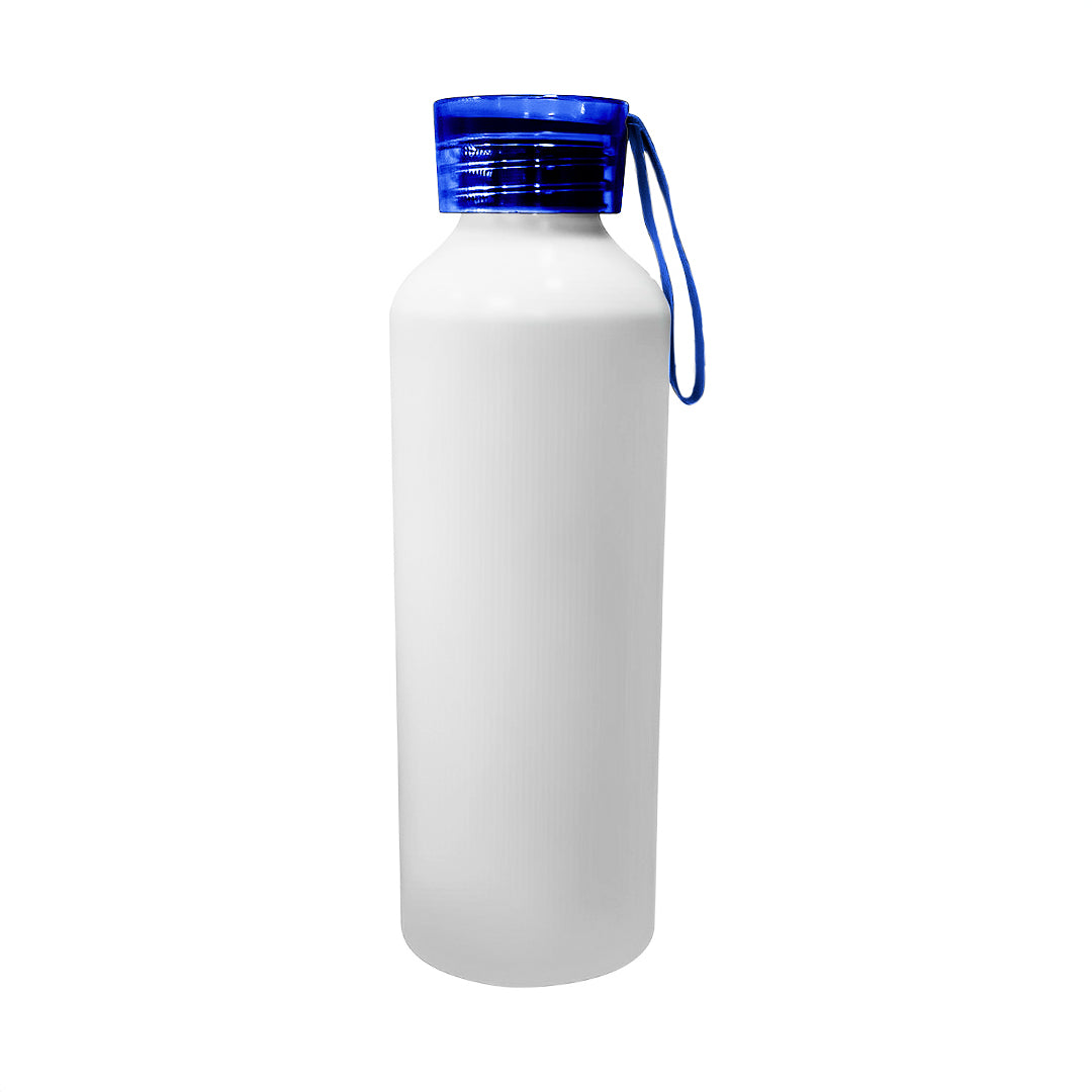 Botella de Aluminio con Tapa de Color