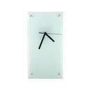 Reloj de Vidrio Rectangular